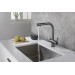 Смеситель кухонный Blue Water APALA Графит (Gun metal)