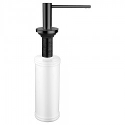 Дозатор Blue Water INOX Круглый Черная сталь