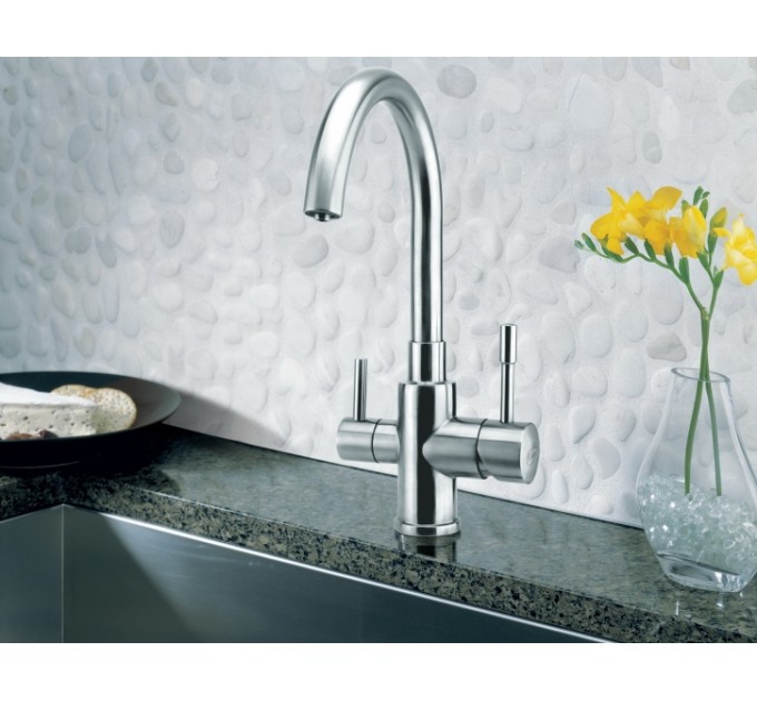 Смеситель кухонный Blue Water PALMIRA Inox