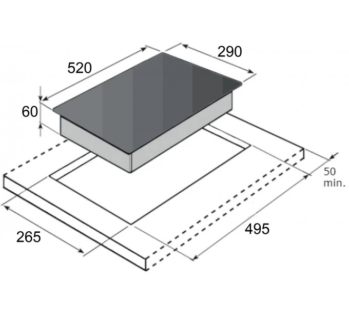 Індукційна варильна поверхня Fabiano FHI 172 ITC2
