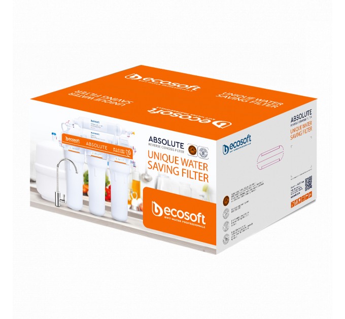 Фільтр зворотного осмосу Ecosoft Absolute з мінералізатором