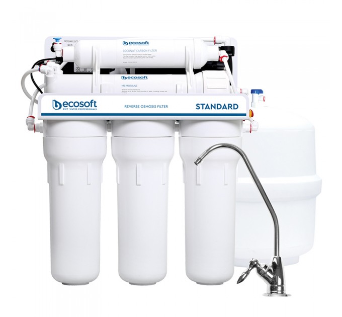 Фільтр зворотного осмосу Ecosoft Standard з помпою
