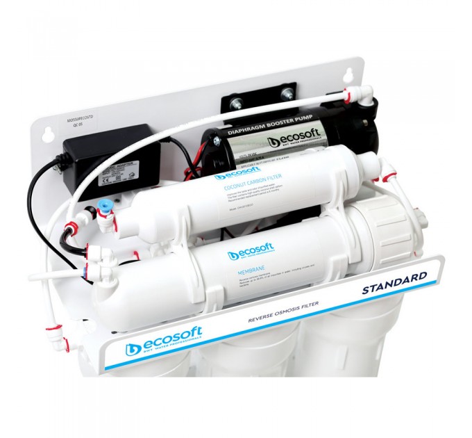 Фільтр зворотного осмосу Ecosoft Standard з помпою