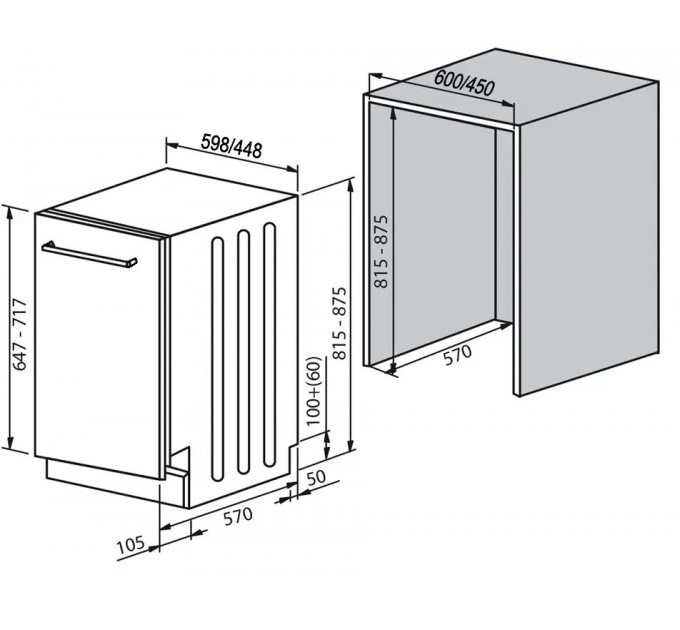Посудомийна машина Fabiano FBDW 9410