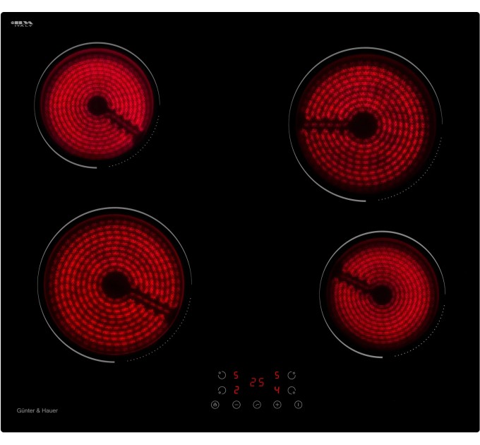 Електрична варильна поверхня Gunter & Hauer CER 640