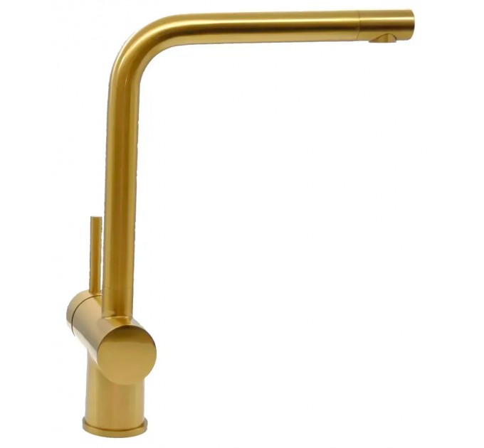 Смеситель кухонный Fabiano FKM 45 SS Nano Gold