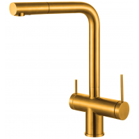 Змішувач кухонний Fabiano FKM 3114 SS Nano Gold