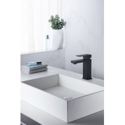 Змішувач для раковини Blue Water TORONTO TOR-BUN.010 ЧОРНИЙ МАТОВИЙ