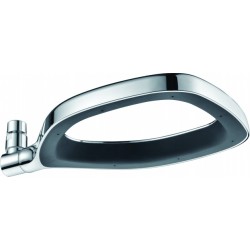 Душева лійка Blue Water BW-DCO.C.2820 ХРОМ / ЧОРНИЙ