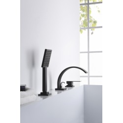 Змішувач для ванни Blue Water TORONTO TOR-BWW.080 ЧОРНИЙ МАТОВИЙ