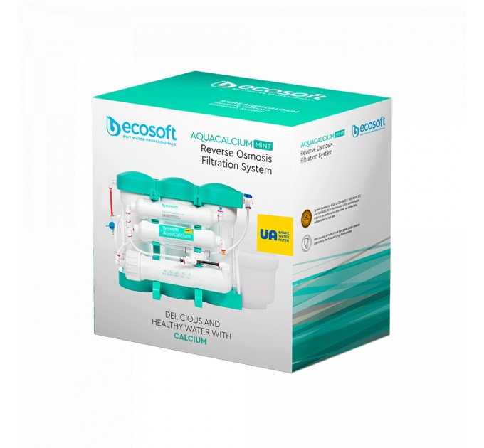 Фільтр зворотного осмосу Ecosoft P’URE AQUACALCIUM Mint