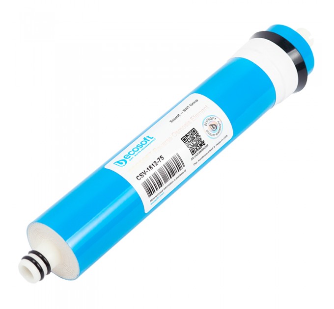 Мембранний елемент Ecosoft 75GPD для домашніх фільтрів зворотного осмосу