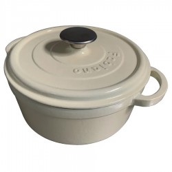 Чавунна каструля Fabiano C 240 Ivory