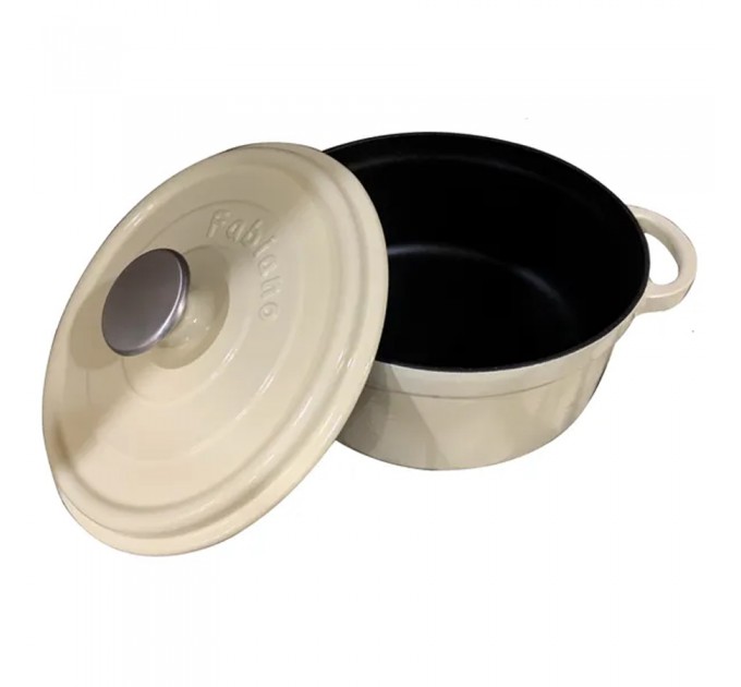 Чавунна каструля Fabiano C 240 Ivory