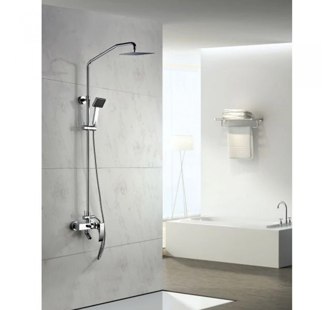 Душовий гарнітур Blue Water LIWIA LIW-ZWPN.500C + BW.KW.25 Ultra Slim ХРОМ