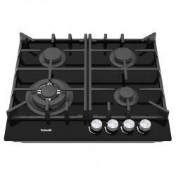 Газова варильна поверхня Fabiano FHG 1044 VGHT2 Black Glass