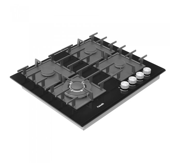 Газова варильна поверхня Fabiano FHG 1444 VGHT2 Black Glass