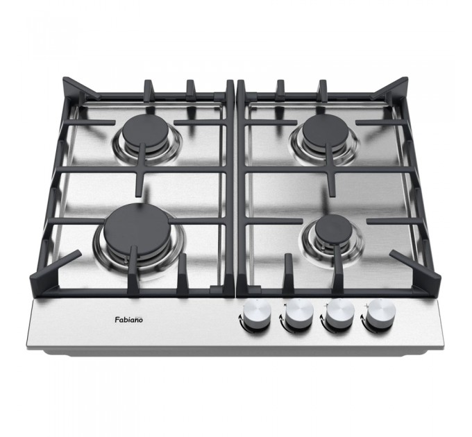 Газова варильна поверхня Fabiano FHG 3744 VGH Inox