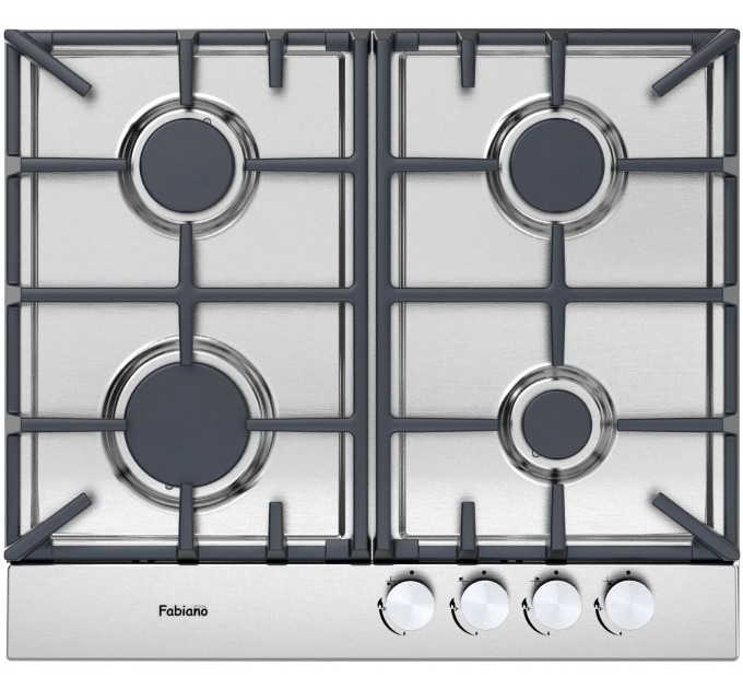 Газова варильна поверхня Fabiano FHG 3744 VGH Inox