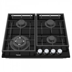 Газова варильна поверхня Fabiano FHG 8244 VGHT Black Glass