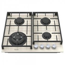 Газова варильна поверхня Fabiano FHG 8244 VGHT Cream Glass