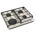 Газова варильна поверхня Fabiano FHG 8244 VGHT Cream Glass