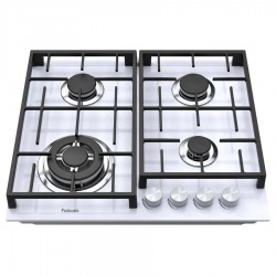 Газова варильна поверхня Fabiano FHG 8244 VGHT White Glass