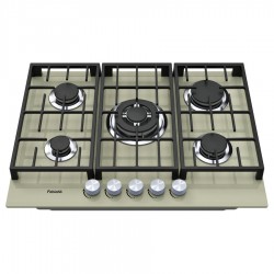 Газова варильна поверхня Fabiano FHG 8255 VGHT Champagne Glass