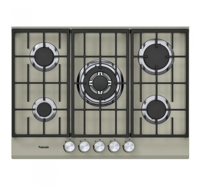 Газова варильна поверхня Fabiano FHG 8255 VGHT Champagne Glass