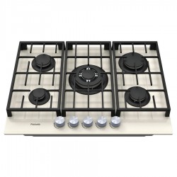 Газова варильна поверхня Fabiano FHG 8255 VGHT Cream Glass