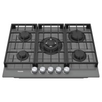 Газова варильна поверхня Fabiano FHG 8255 VGHT Titanium Glass Газова варильна поверхня Fabiano FHG 8255 VGHT Titanium Glass