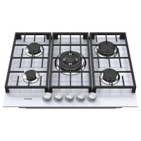 Газова варильна поверхня Fabiano FHG 8255 VGHT White Glass Газова варильна поверхня Fabiano FHG 8255 VGHT White Glass