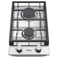 Газова варильна поверхня Fabiano FHG 832 VGH Inox Газова варильна поверхня Fabiano FHG 832 VGH Inox