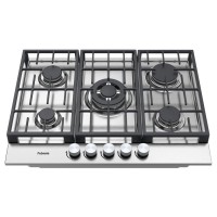 Газова варильна поверхня Fabiano FHG 8655 VGHT Inox Газова варильна поверхня Fabiano FHG 8655 VGHT Inox