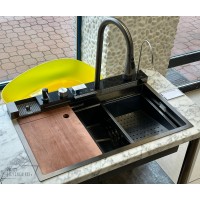 Кухонна мийка зі змішувачем Galatea Design Modus S 75x46 GDP31GB