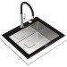 Кухонная мойка Teka DIAMOND 1B BK (115000075) черное стекло
