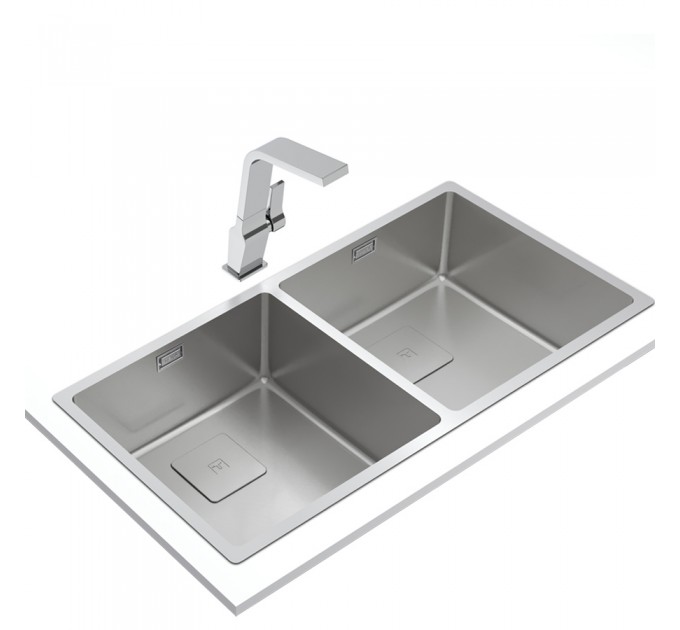 Кухонная мойка Teka FLEXLINEA 2B 860 PureClean (115030026) нержавеющая сталь
