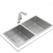 Кухонная мойка Teka FLEXLINEA 2B 860 PureClean (115030026) нержавеющая сталь