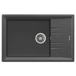 Кухонная мойка Teka STONE 60 S-TG 1B 1D (115330034) графит