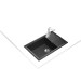 Кухонная мойка Teka STONE 60 S-TG 1B 1D (115330034) графит