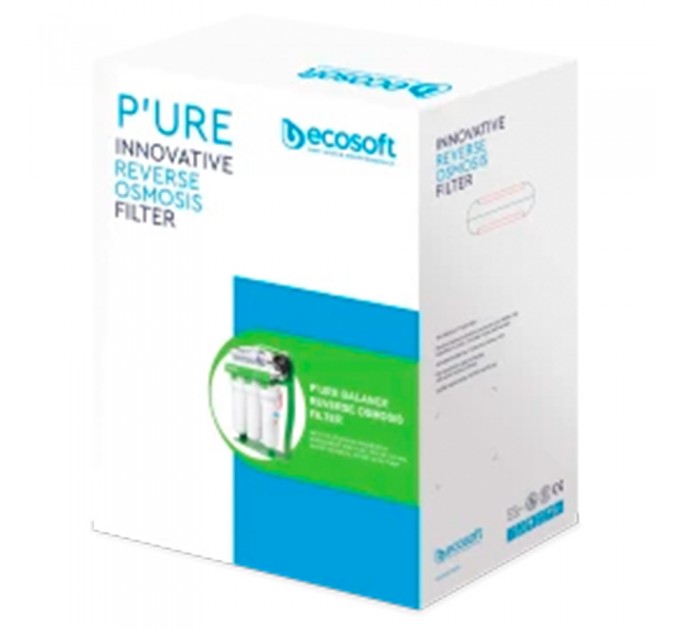 Фільтр зворотного осмосу Ecosoft P’URE BALANCE з помпою на станині