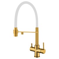 Змішувач кухонний Fabiano FKM 3143 Nano Gold