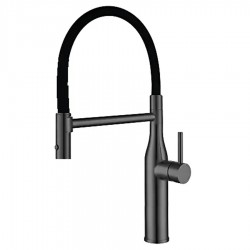 Смеситель кухонный Fabiano FKM 70 Black Steel