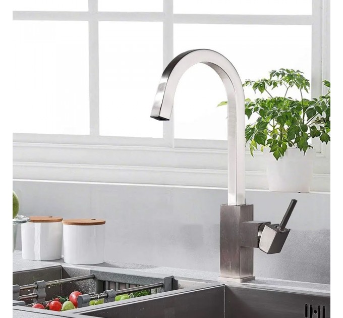 Смеситель кухонный Fabiano FKM 71 Inox