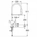 Смеситель кухонный Guglielmi Pura AP70010#PV60