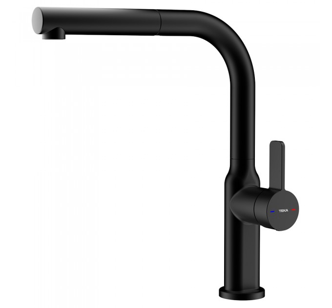 Змішувач кухонний Teka OVAL 938 Black (116020020) чорний