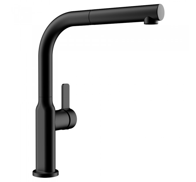 Змішувач кухонний Teka OVAL 938 Black (116020020) чорний
