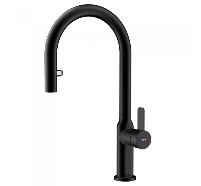 Змішувач кухонний Teka OVAL 9382 Black (116020016) чорний