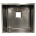 Кухонна мийка Fabiano Quadro 49 Celldecor Nano Graphite