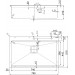 Кухонная мойка Fabiano TOP Center 79 Celldecor